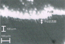 pa浸透層の確認オゾン30分